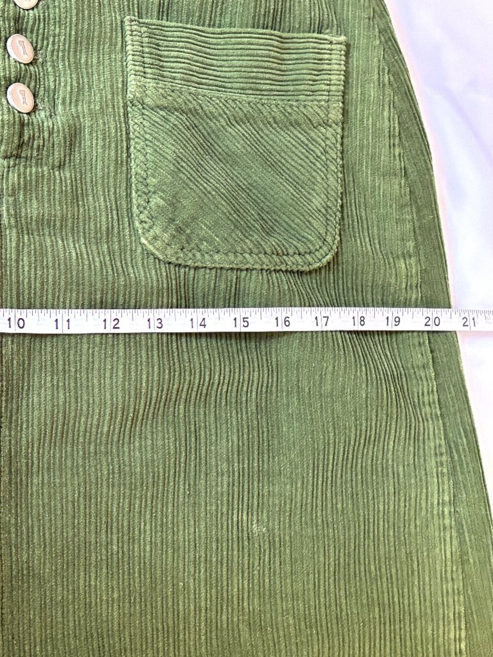 Anthropologie Pilcro Corduroy Pencil Skirt - Picture 8 of 12